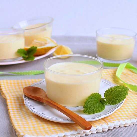 Sugar Free Lemon Curd Mousse