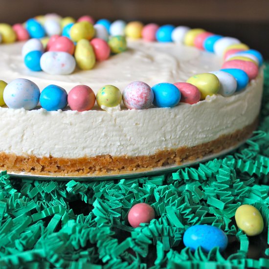 White Chocolate Malted Mousse Cake