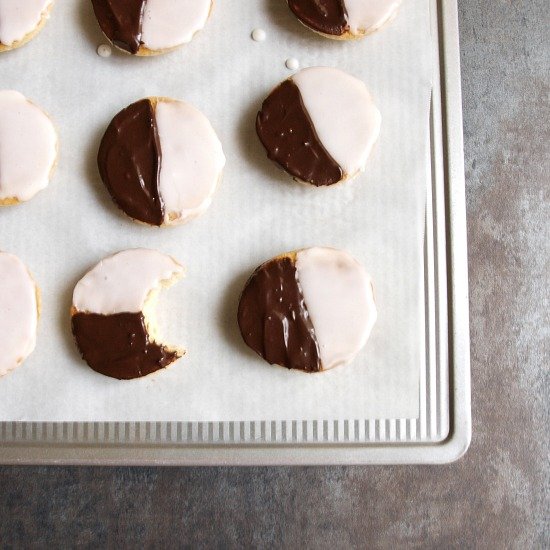 Black and White Cookies