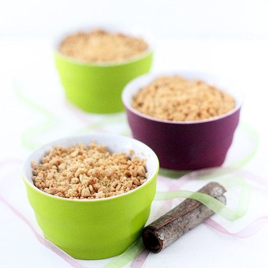 Individual Apple Crumble