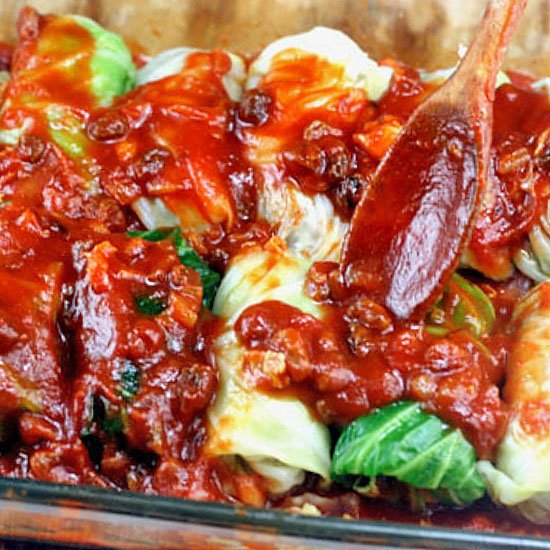 Old-Fashioned Stuffed Cabbage