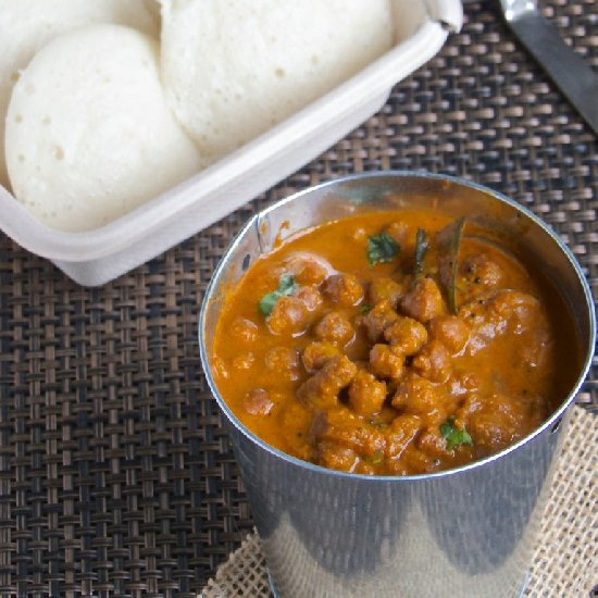 Kerala Kadala Curry/Chickpea curry