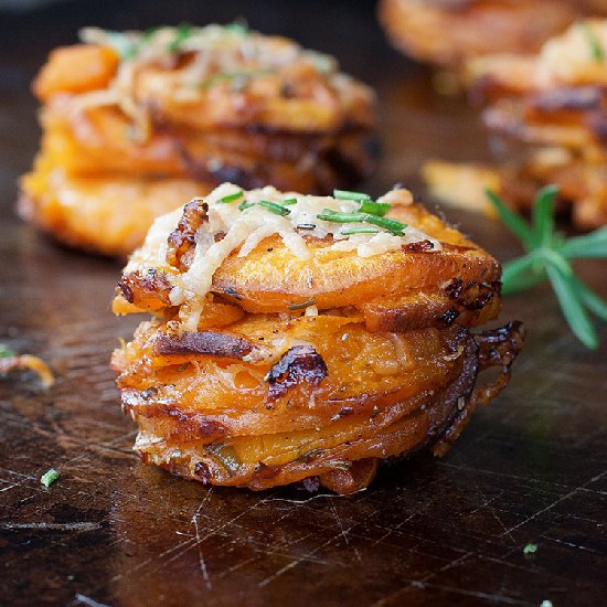 Rosemary Sweet Potato Stackers