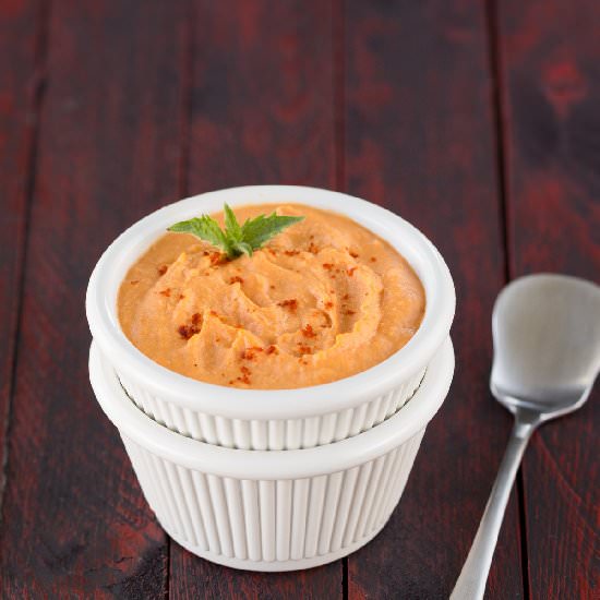 Roasted Red Bell Pepper Hummus