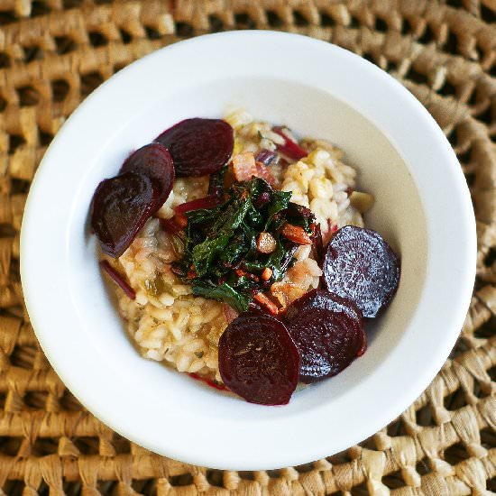 Beet Risotto