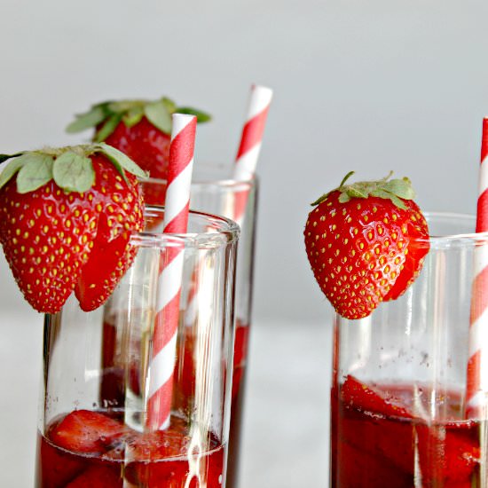 Strawberry Red Wine Sangria