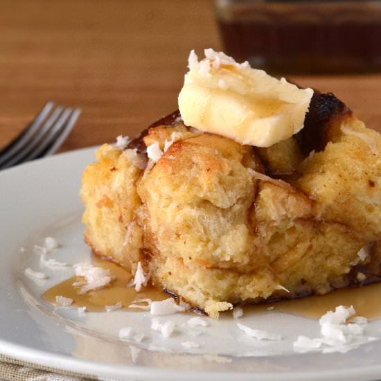 Coconut Overnight French Toast