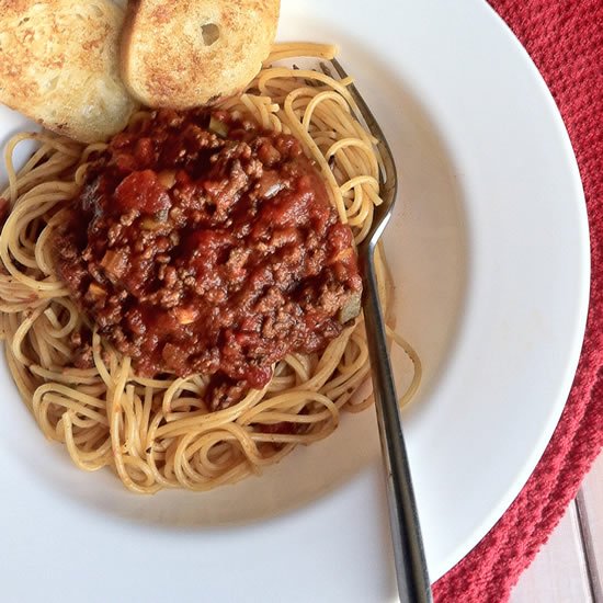 Fire Roasted Tomato Spaghetti Sauce