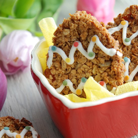 Easter Egg Flapjacks