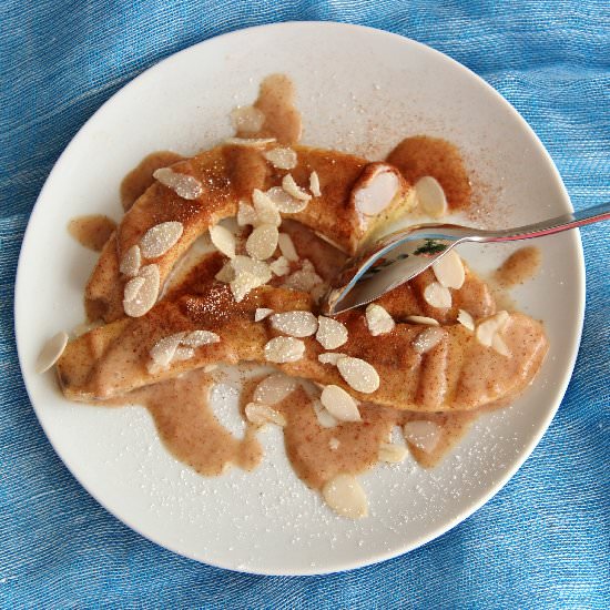 Date & Cinnamon Baked Bananas