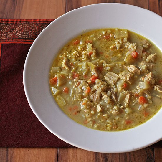 Mulligatawny Chicken Soup