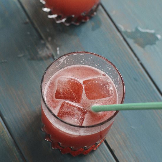 Homemade Strawberry Soda