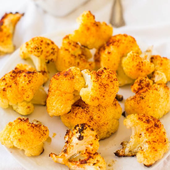 Roasted Cauliflower w/ Creamy Dip