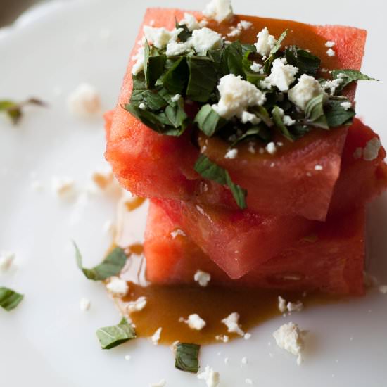 Watermelon and Mint Salad with Feta