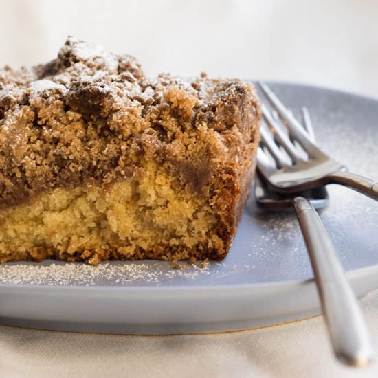 New Jersey Crumb Coffee Cake