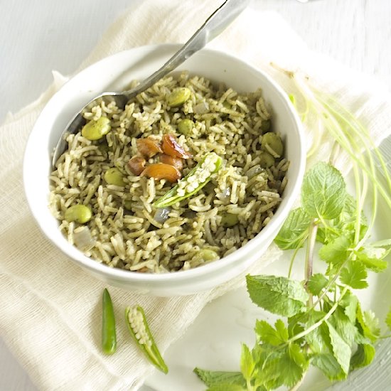 Mint Pulao