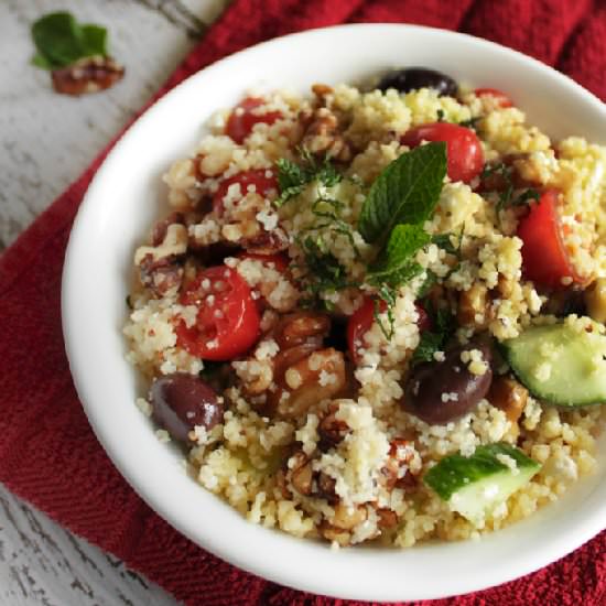 Mediterranean Couscous Salad