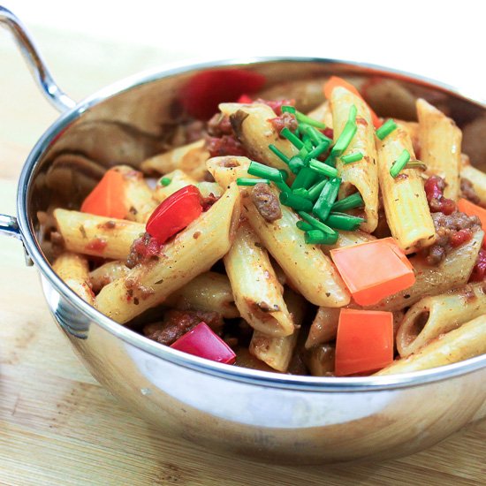 Balsamic Tomato And Basil Penne