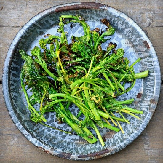 Grilled Broccoli Rabe (Rapini)