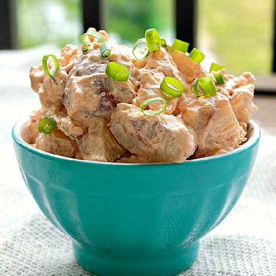 Paprika Sour Cream Red Potato Salad