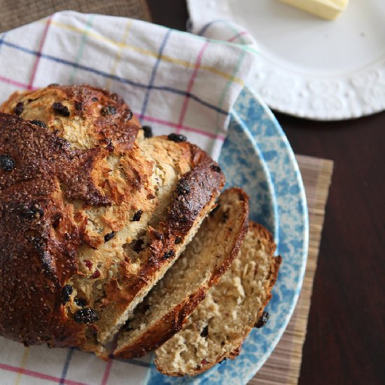 Fruit-Studded Holiday Bread