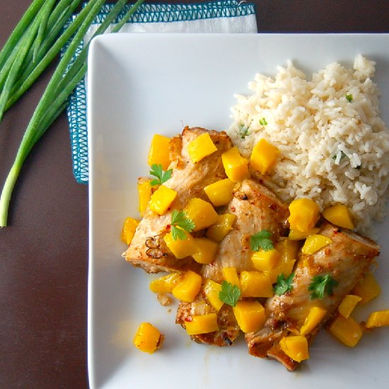 Mahi Mahi with Mango Salsa