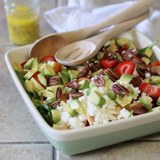 Strawberry, Spinach & Citrus Salad