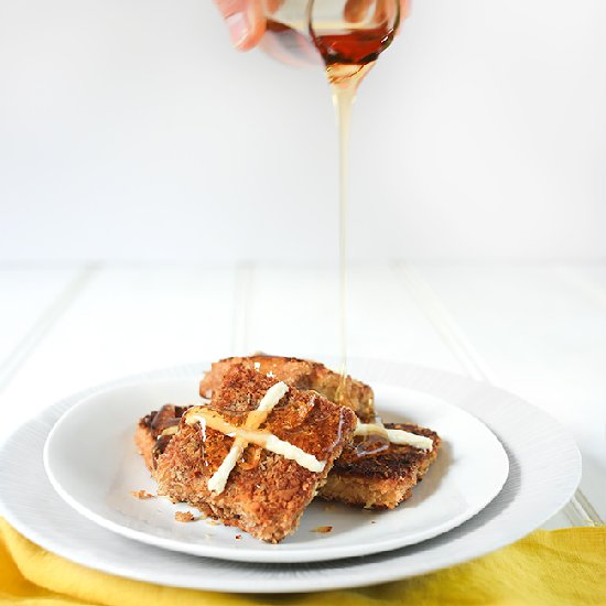 Hot Cross French Toast