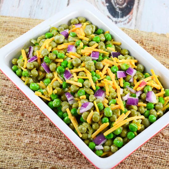 Grandma Lois’ Spring Pea Salad