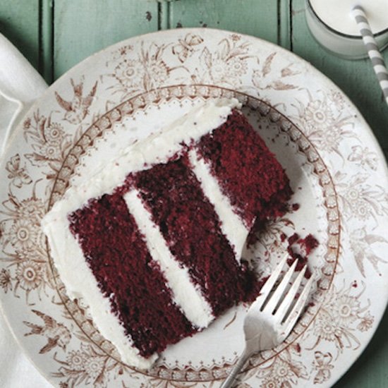 Red Velvet Cake + Boiled Milk Icing