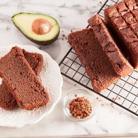 Chocolate Avocado Pound Cake