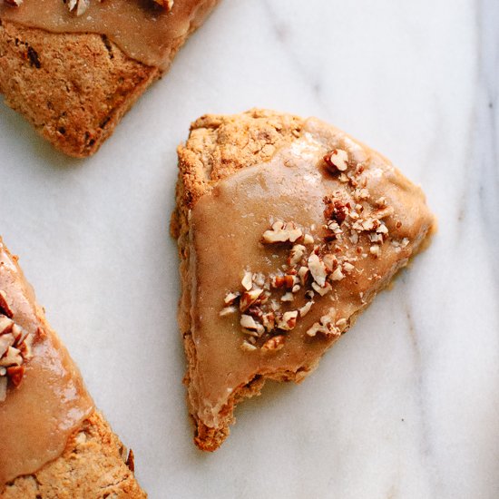 Vegan Banana Nut Scones