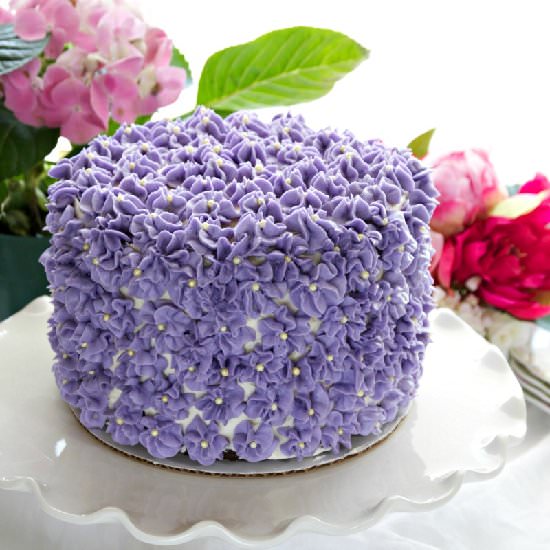 Pansy Wacky Cake