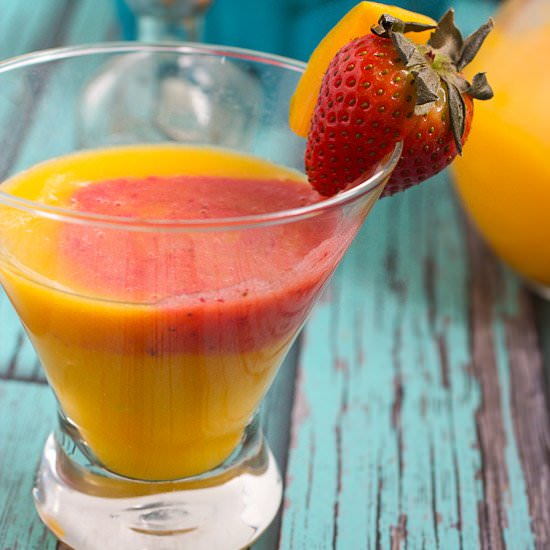 Strawberry Mango Tequila Sunrise