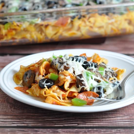 Pizza Noodle Casserole