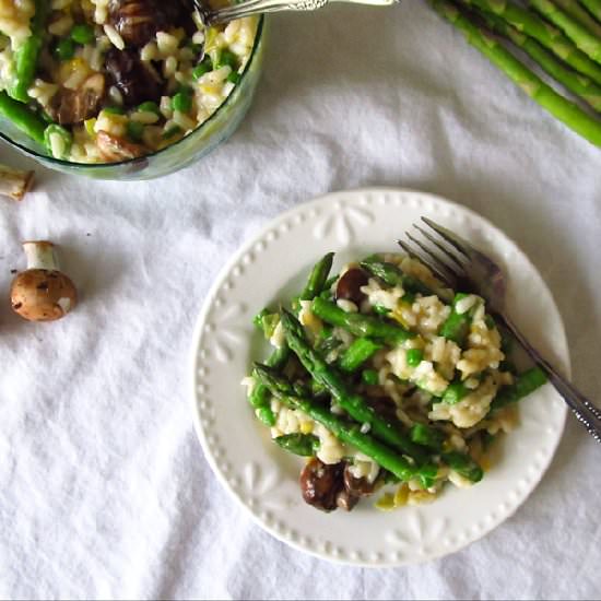 Spring Vegetable Risotto