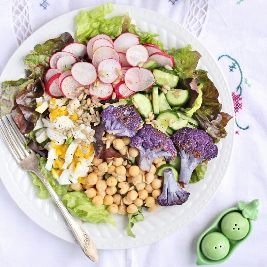 Vegetarian chef’s salad