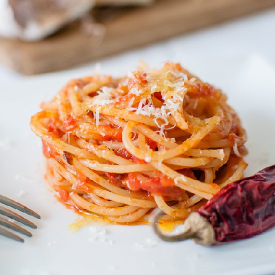 Spaghetti all’Arrabbiata