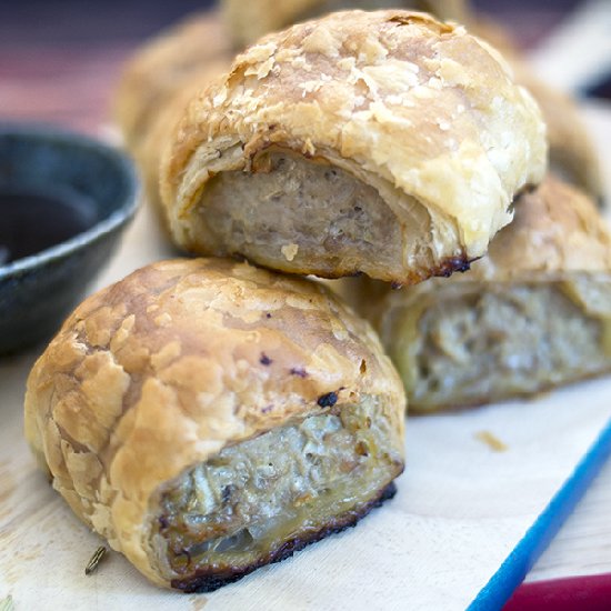 Pork, Apple & Fennel Sausage Rolls