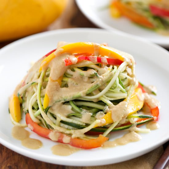 Mango Veggie Noodle Bowls