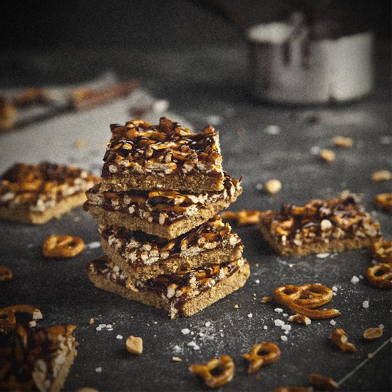 Salted Carmel Shortbread