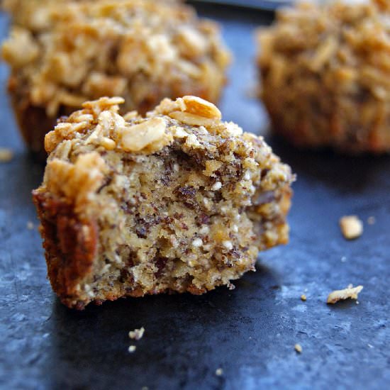 Whole-Grain Oat Muffins