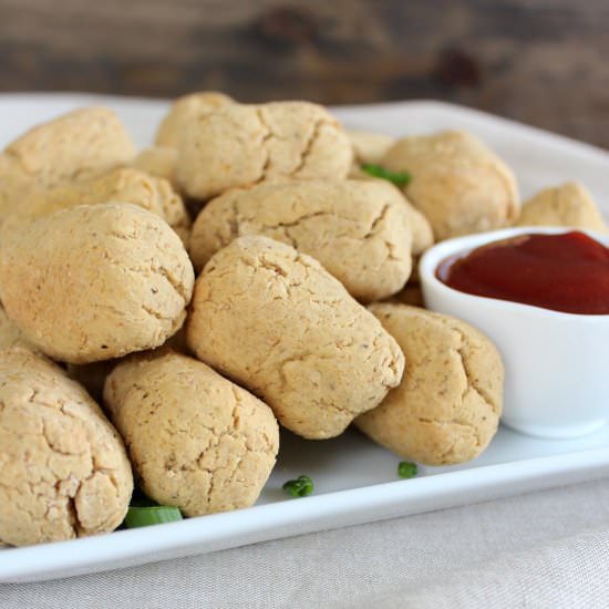 Gluten Free Chickpea Tater Tots