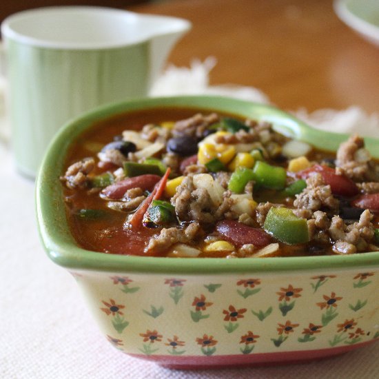 Crock-Pot Taco Soup for the Soul