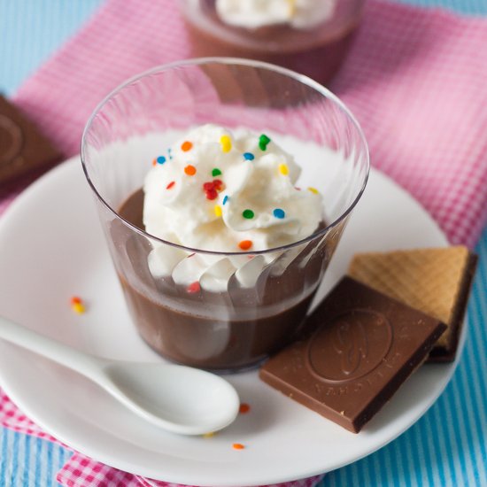 Dark Chocolate Pudding