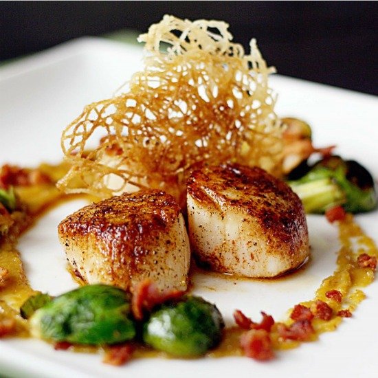 Seared Sea Scallops