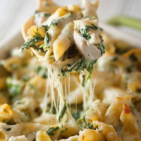 Spinach Artichoke Dip Pasta