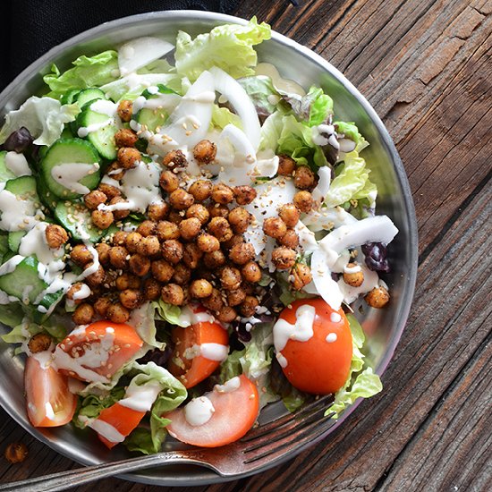 Falafel Chickpea Salad