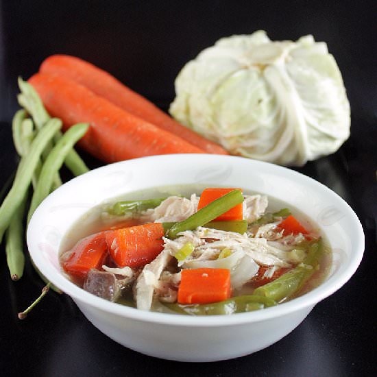 Indonesian chicken soup