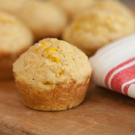 Sweet Cornbread Muffins